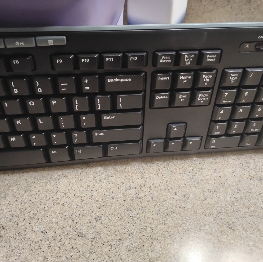 Logitech Black PC Keyboard